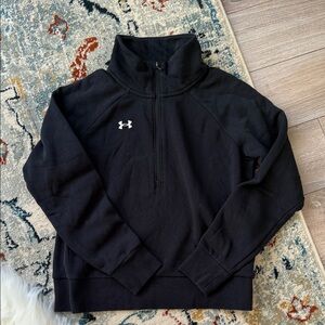 Under Armour Black Quarter-Zip Pullover